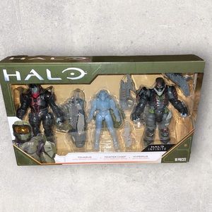 !!Holiday Sale!! **BRAND NEW** Halo Infinite 4 inch Action Figure 3 Pack